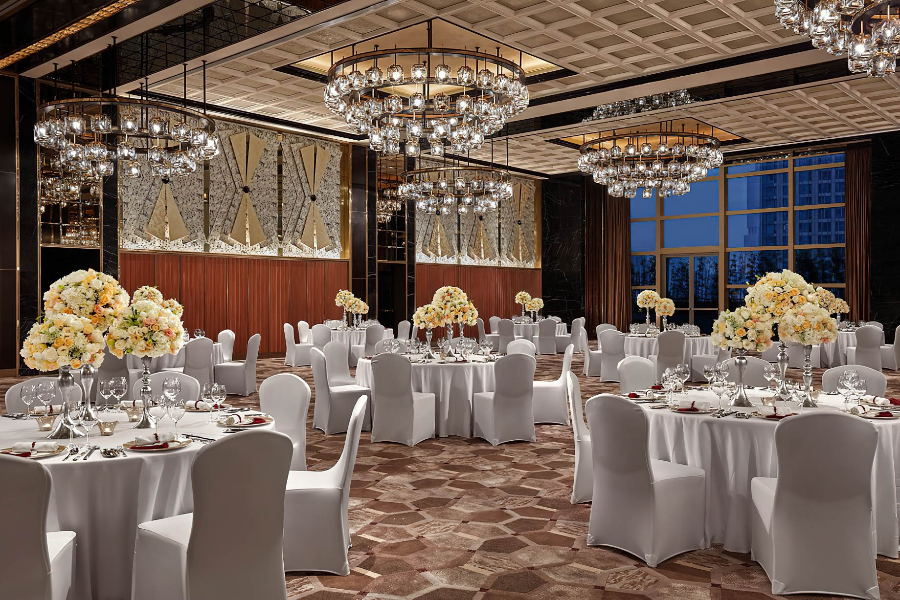 The Ritz-Carlton, Nanjing Hotel – Nanjing, China – Ballroom
