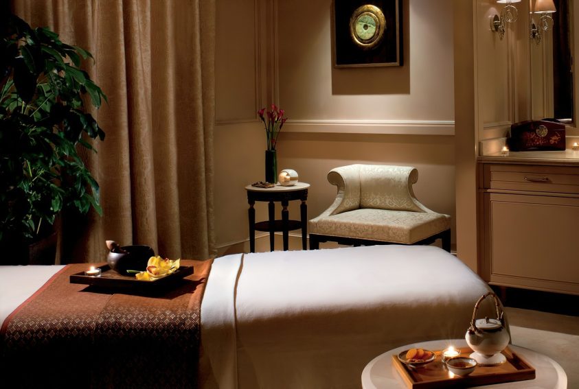 The Ritz-Carlton, Guangzhou Hotel - Guangzhou, China - Spa Treatment Table