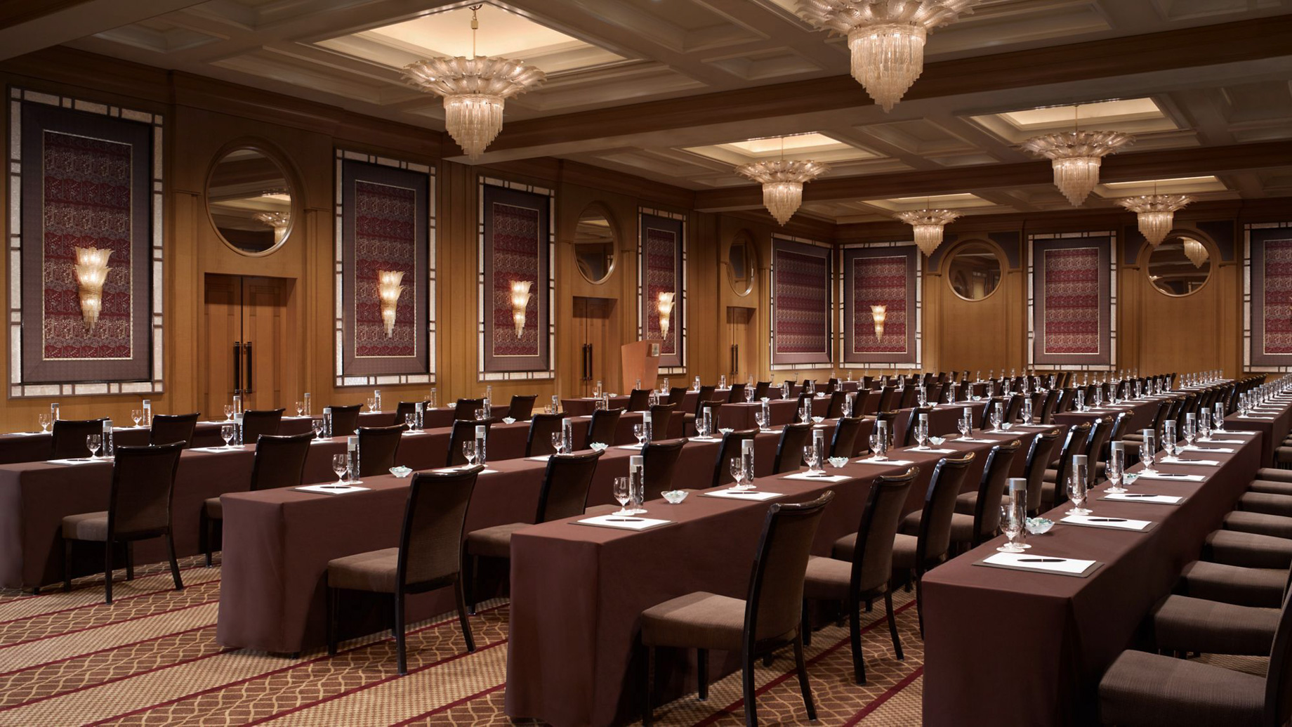 The Ritz-Carlton, Tokyo Hotel - Tokyo, Japan - Ballroom Classroom