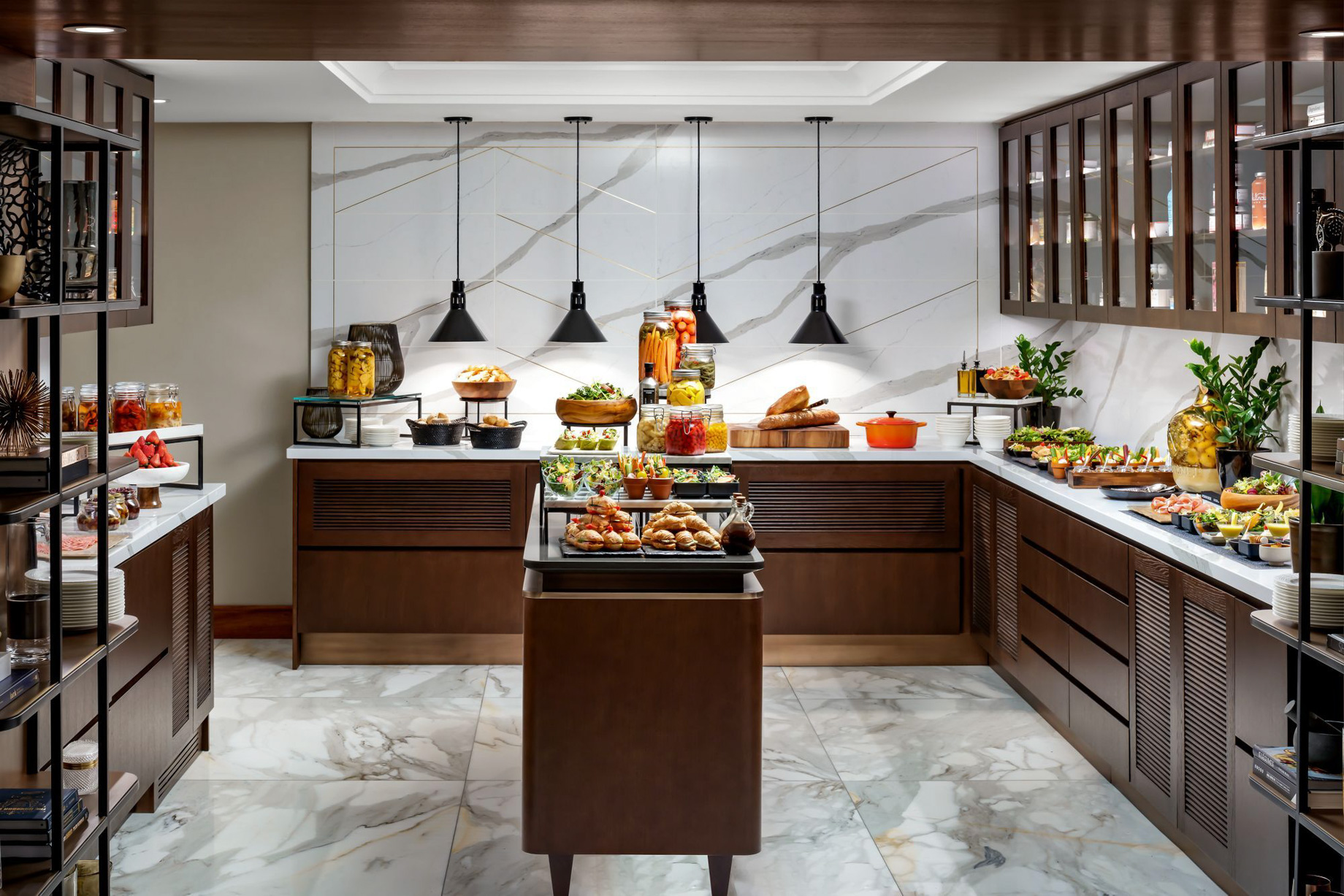 The Ritz-Carlton, Toronto Hotel - Toronto, Ontario, Canada - Club Lounge Pantry