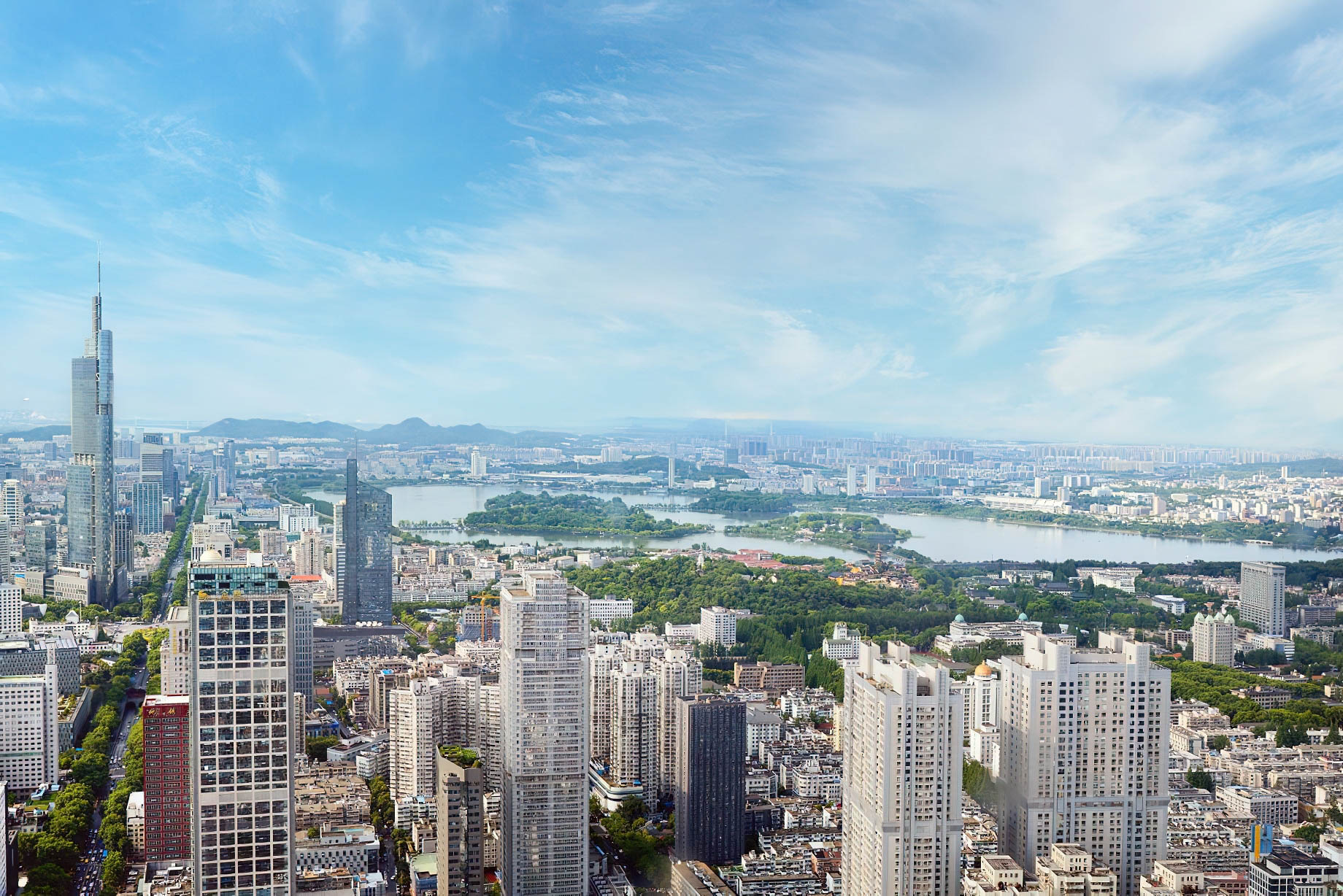 The Ritz-Carlton, Nanjing Hotel - Nanjing, China - City View