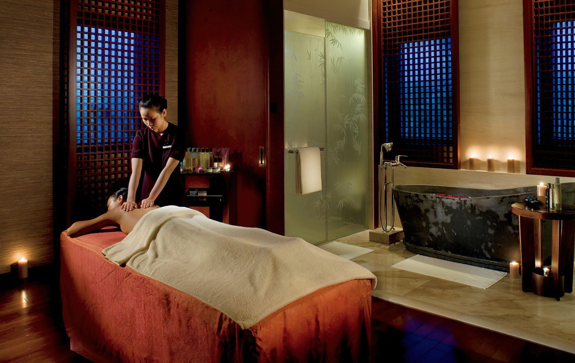 The Ritz-Carlton Sanya, Yalong Bay Hotel – Hainan, China – Spa Treatment Room