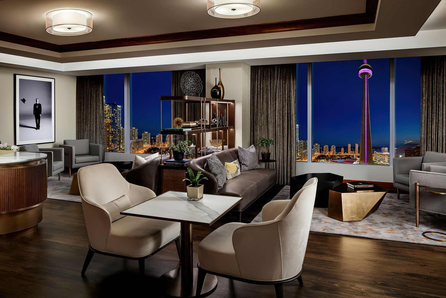 The Ritz-Carlton, Toronto Hotel – Toronto, Ontario, Canada – Club Lounge