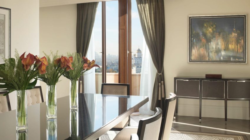 Four Seasons Hotel Moscow - Moscow, Russia - Premier Suite Dining Room