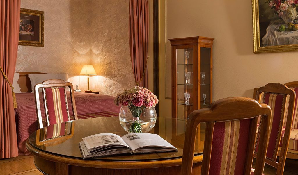 Metropol Hotel Moscow - Moscow, Russia - Classic Junior Suite Table