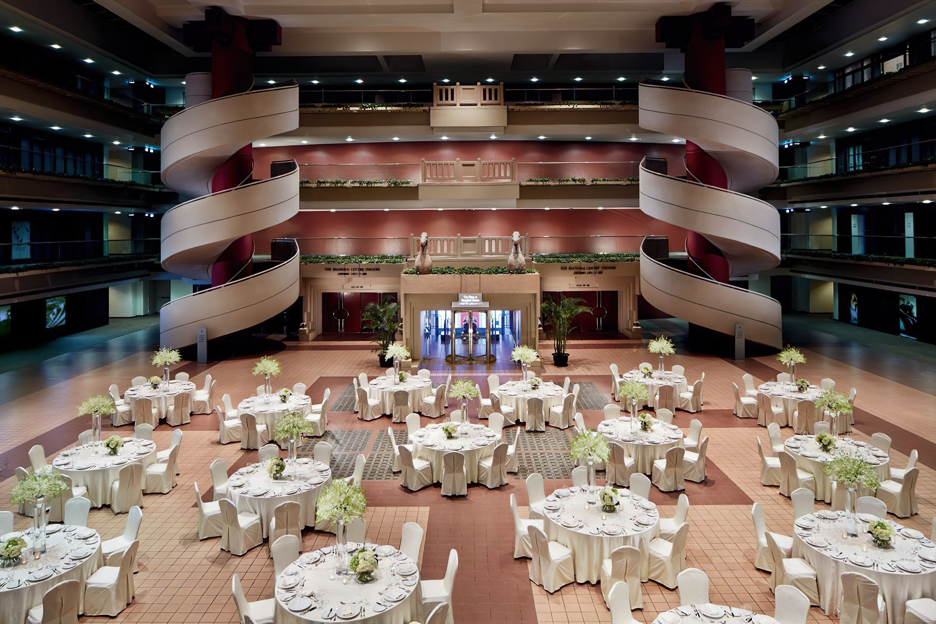 The Portman Ritz-Carlton, Shanghai Hotel – Shanghai, China – Grand Ballroom Setup