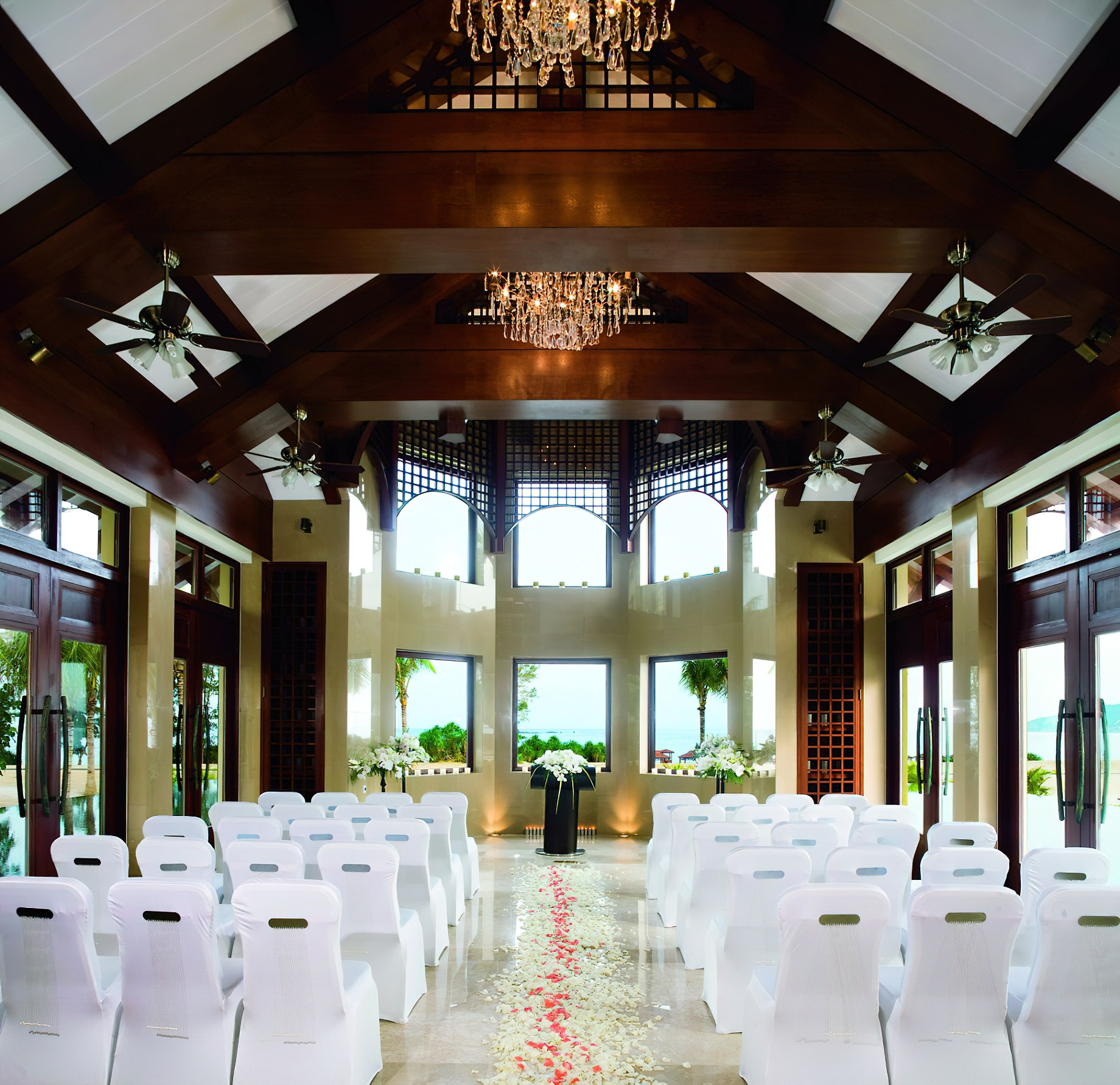 The Ritz-Carlton Sanya, Yalong Bay Hotel – Hainan, China – Wedding Chapel