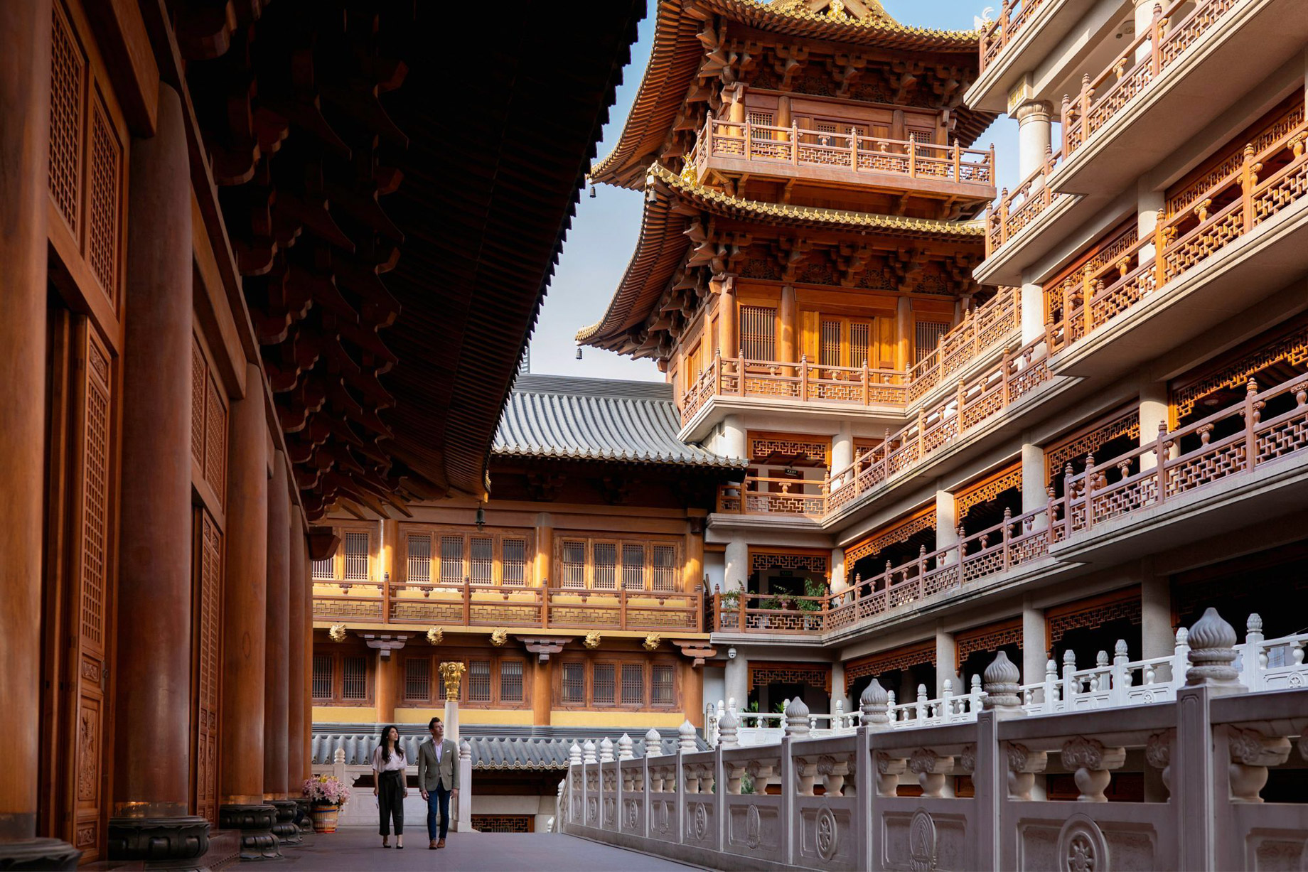 The Portman Ritz-Carlton, Shanghai Hotel - Shanghai, China - Shanghai Temple