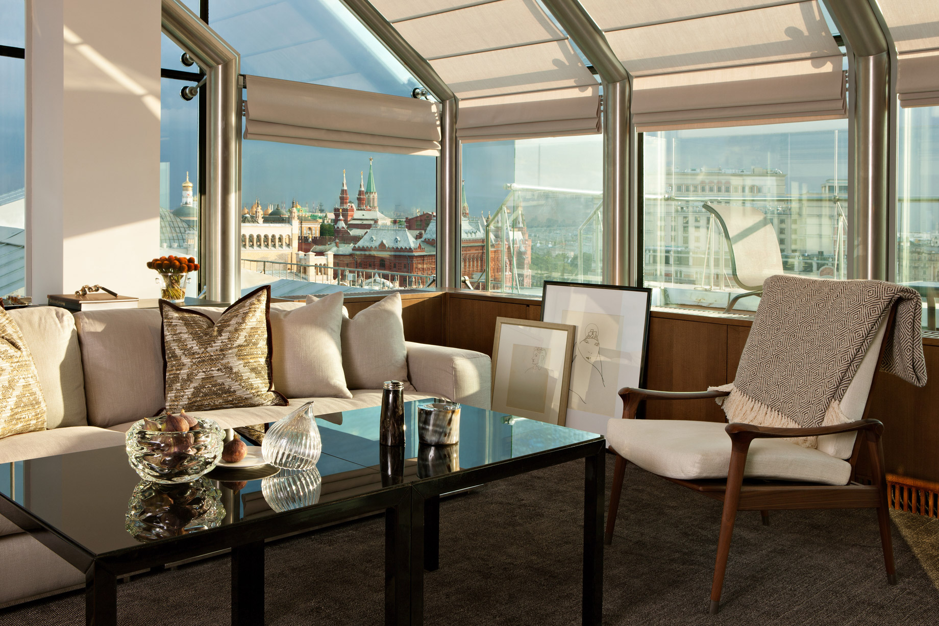 Ararat Park Hyatt Moscow Hotel - Moscow, Russia - Winter Garden Suite with Terrace Sunroom