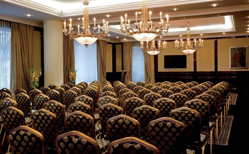058 - The Ritz-Carlton, Moscow Hotel - Moscow, Russia - Meeting Room