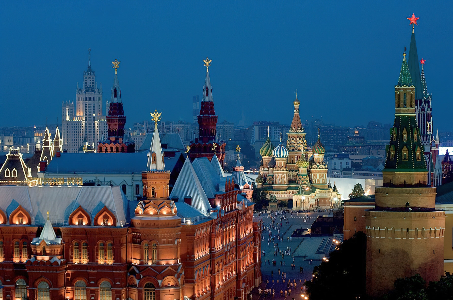 061 – The Ritz-Carlton, Moscow Hotel – Moscow, Russia – Red Square Night