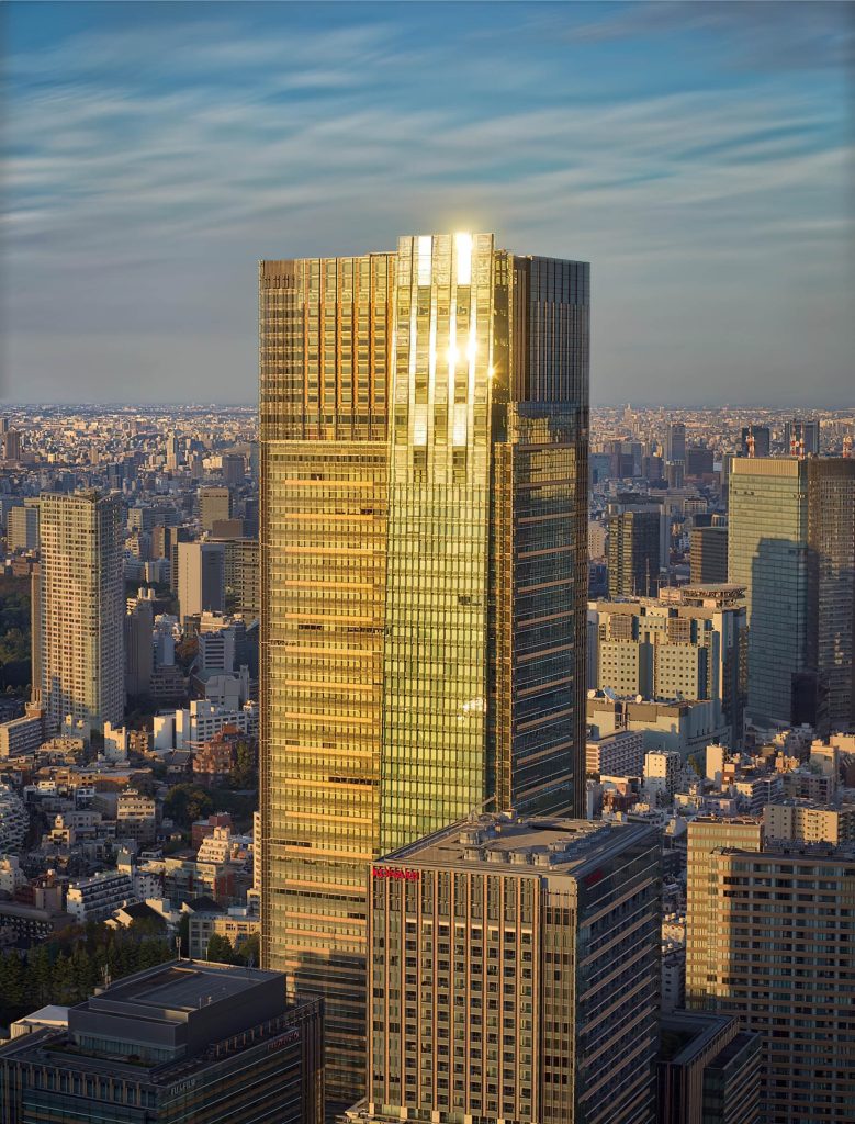 The Ritz-Carlton, Tokyo Hotel - Tokyo, Japan - Aerial View