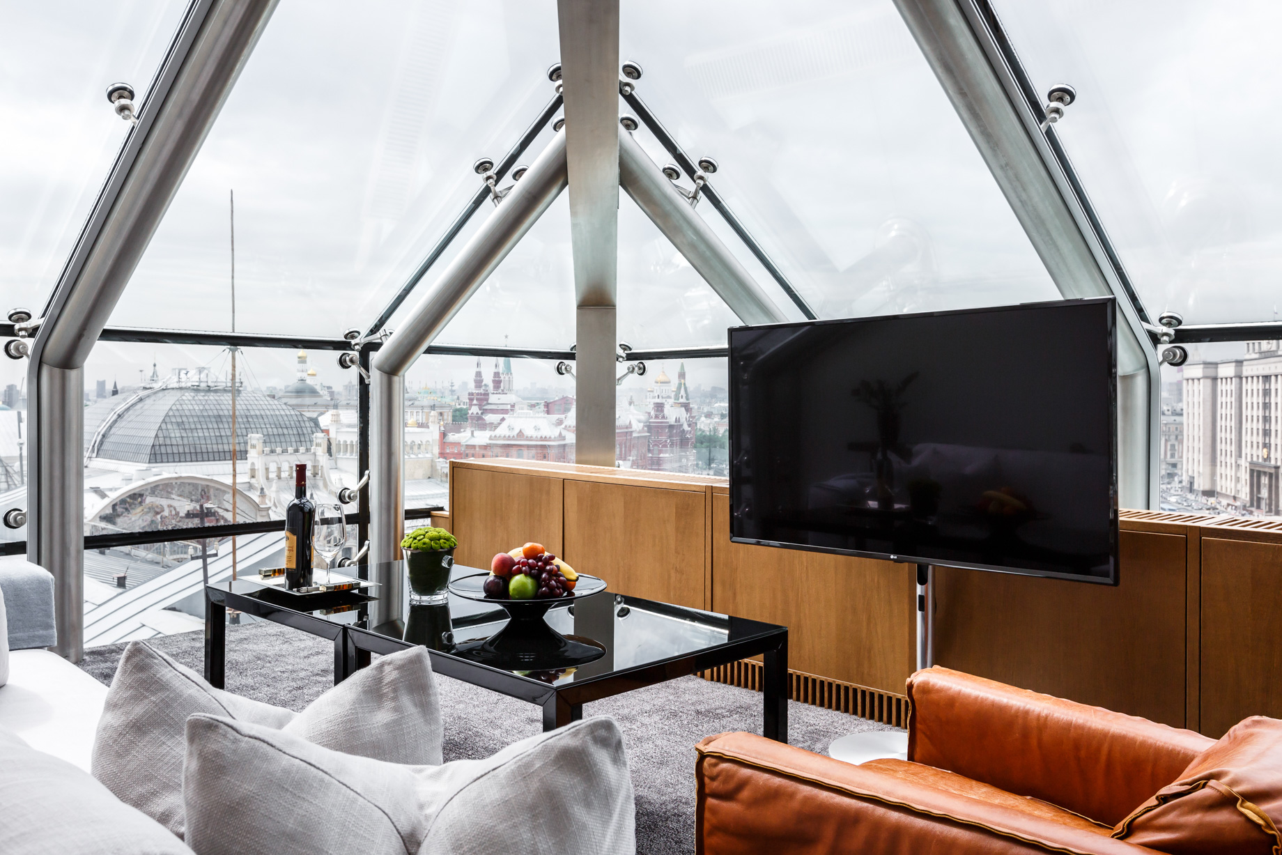 Ararat Park Hyatt Moscow Hotel – Moscow, Russia – Winter Garden Suite Living Area