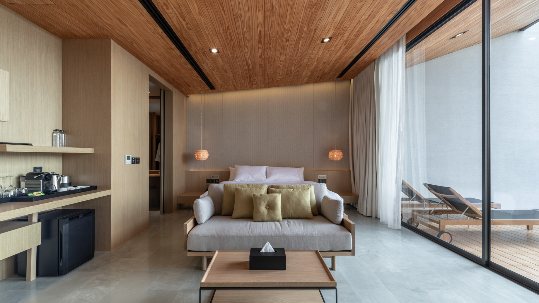 Tara Villa Riverkwai Resort - Kanchanaburi, Thailand - One Bedroom Pool Villa Interior