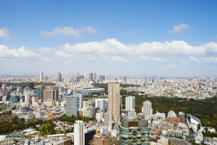 The Ritz-Carlton, Tokyo Hotel - Tokyo, Japan - Tokyo Skyline View
