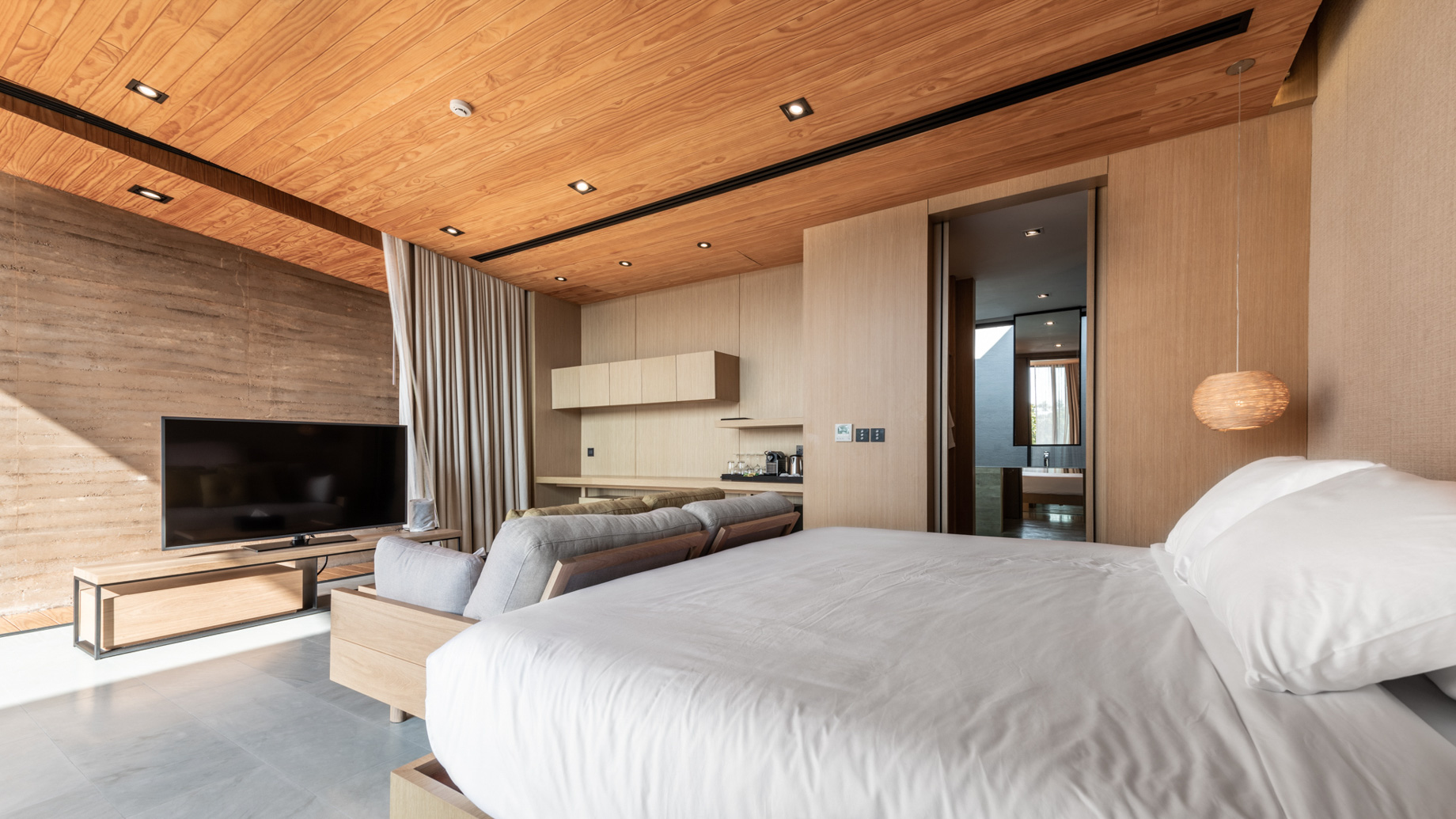 Tara Villa Riverkwai Resort - Kanchanaburi, Thailand - One Bedroom Pool Villa Interior