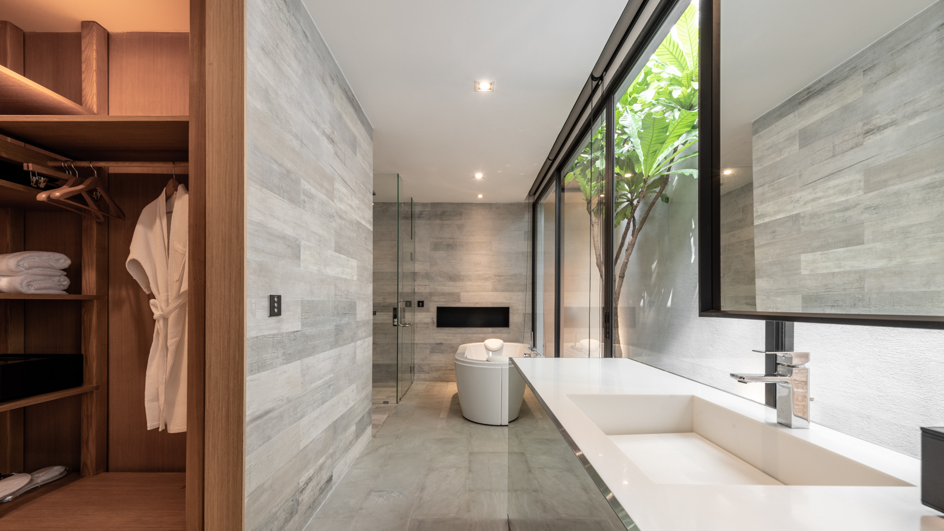 Tara Villa Riverkwai Resort – Kanchanaburi, Thailand – One Bedroom Pool Villa Bathroom