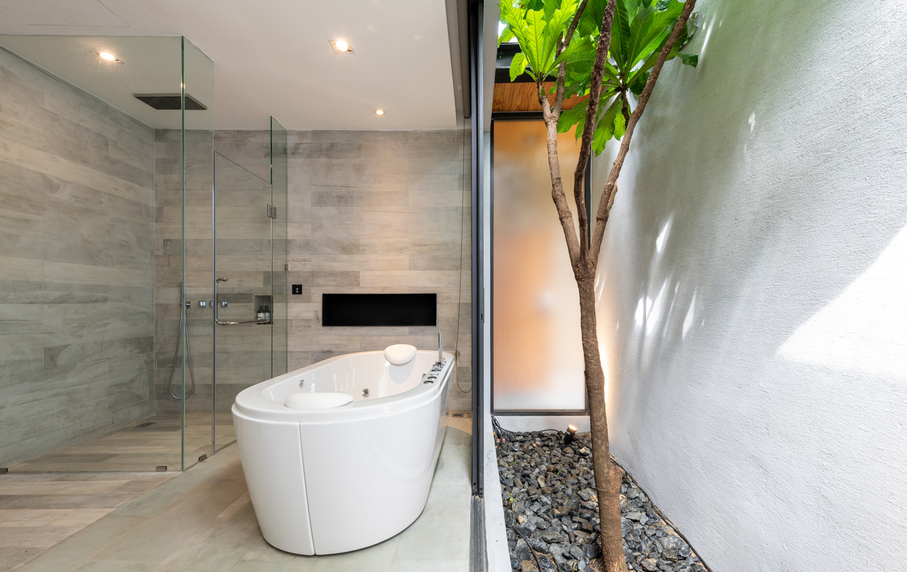 Tara Villa Riverkwai Resort – Kanchanaburi, Thailand – One Bedroom Pool Villa Bathroom