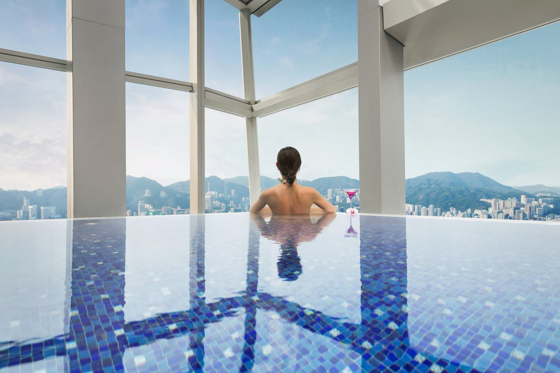 The Ritz Carlton Hong Kong Hotel West Kowloon Hong Kong Pool View 