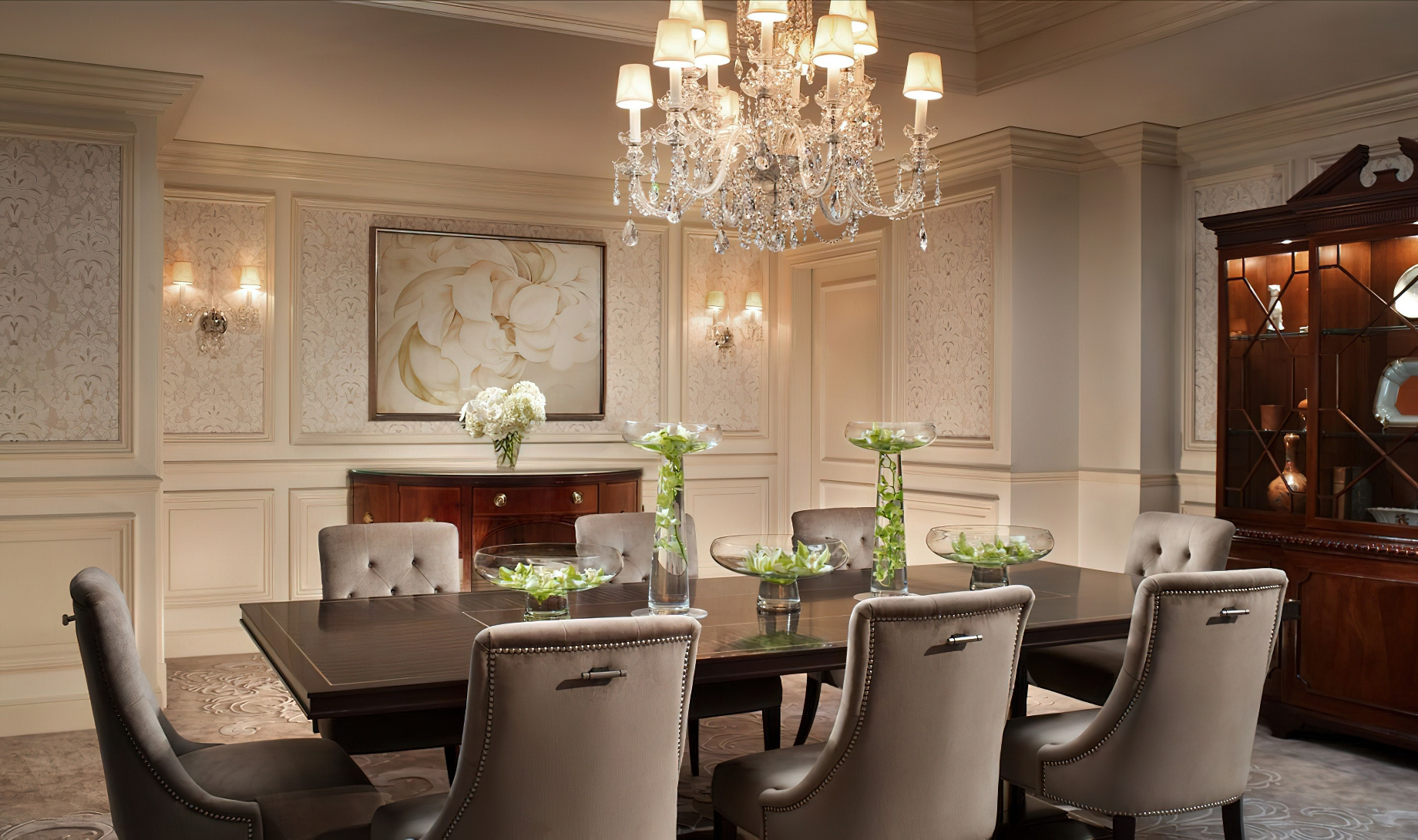 The Ritz-Carlton, Osaka Hotel - Osaka, Japan - Ritz-Carlton Suite Dining Room