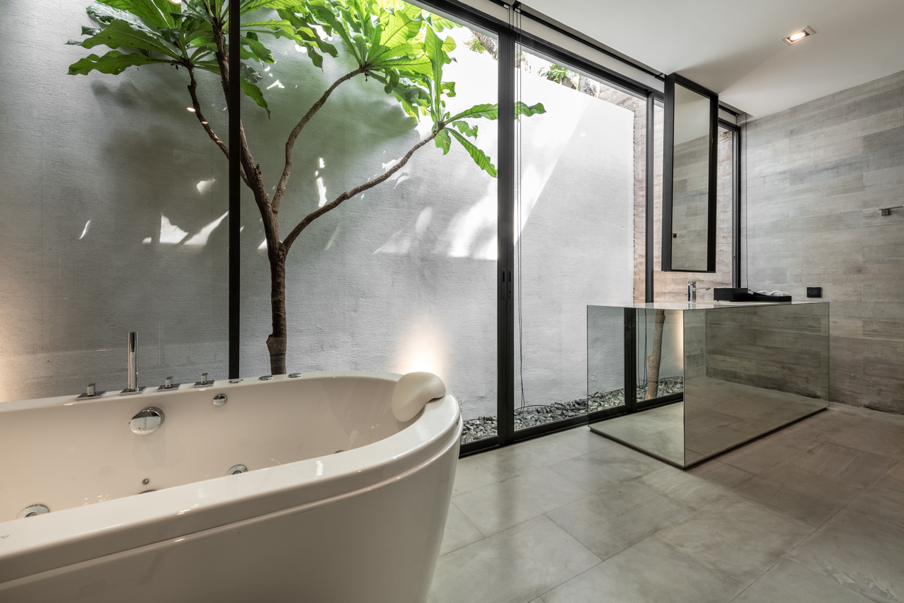 Tara Villa Riverkwai Resort - Kanchanaburi, Thailand - One Bedroom Pool Villa Bathroom