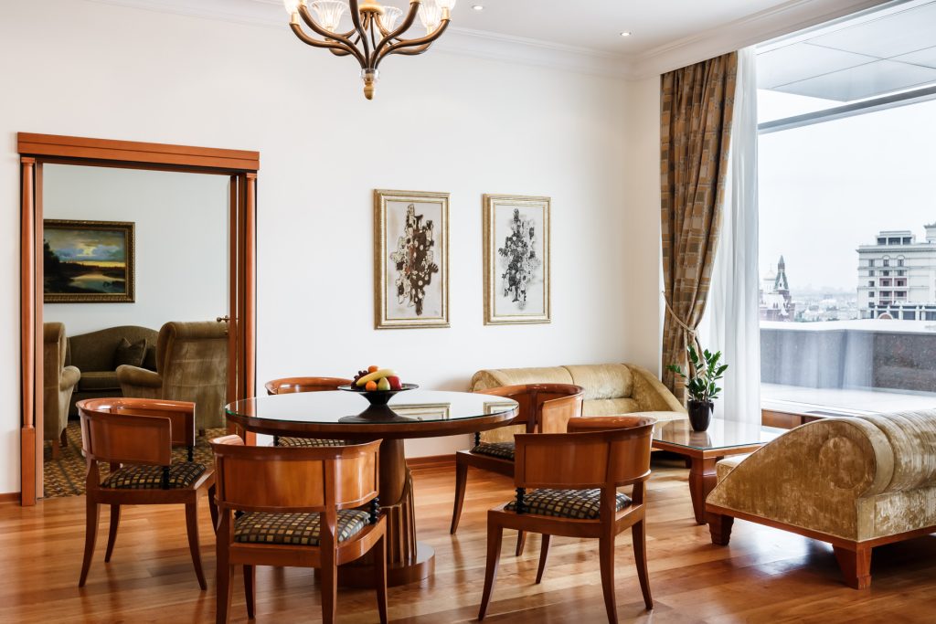 Ararat Park Hyatt Moscow Hotel - Moscow, Russia - Diplomatic Suite Table