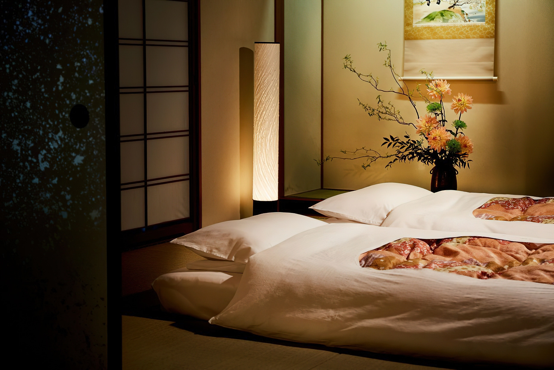The Ritz-Carlton, Osaka Hotel – Osaka, Japan – Japanese Suite Bed