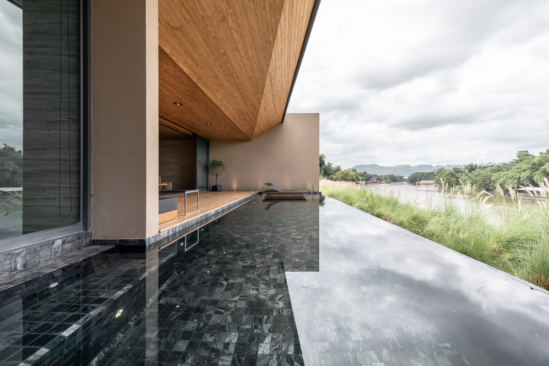 Tara Villa Riverkwai Resort – Kanchanaburi, Thailand – Two Bedroom Pool Villa Exterior River View