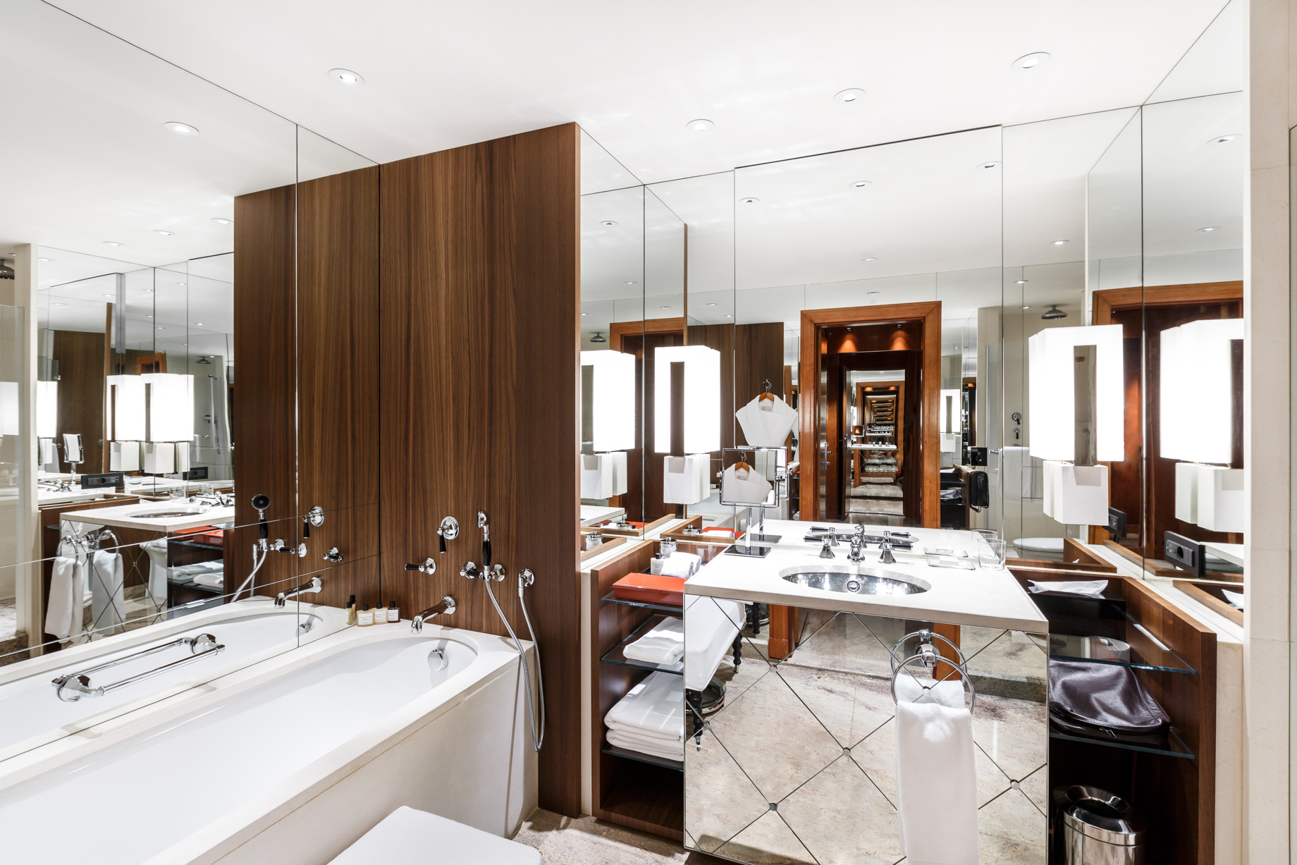 Ararat Park Hyatt Moscow Hotel - Moscow, Russia - Twin Bed Deluxe Room Bathroom Interior