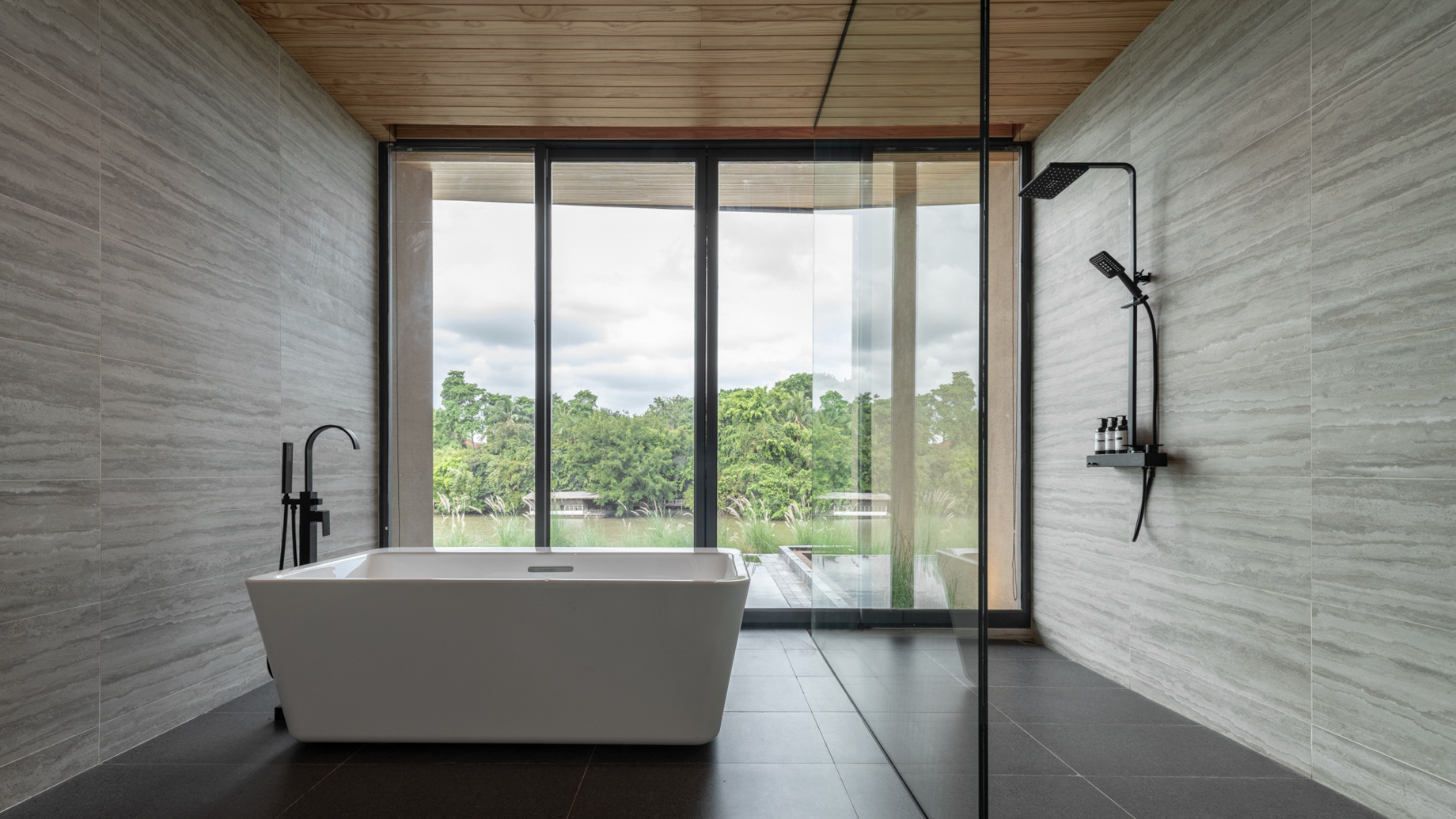 Tara Villa Riverkwai Resort – Kanchanaburi, Thailand – Two Bedroom Pool Villa Bathroom