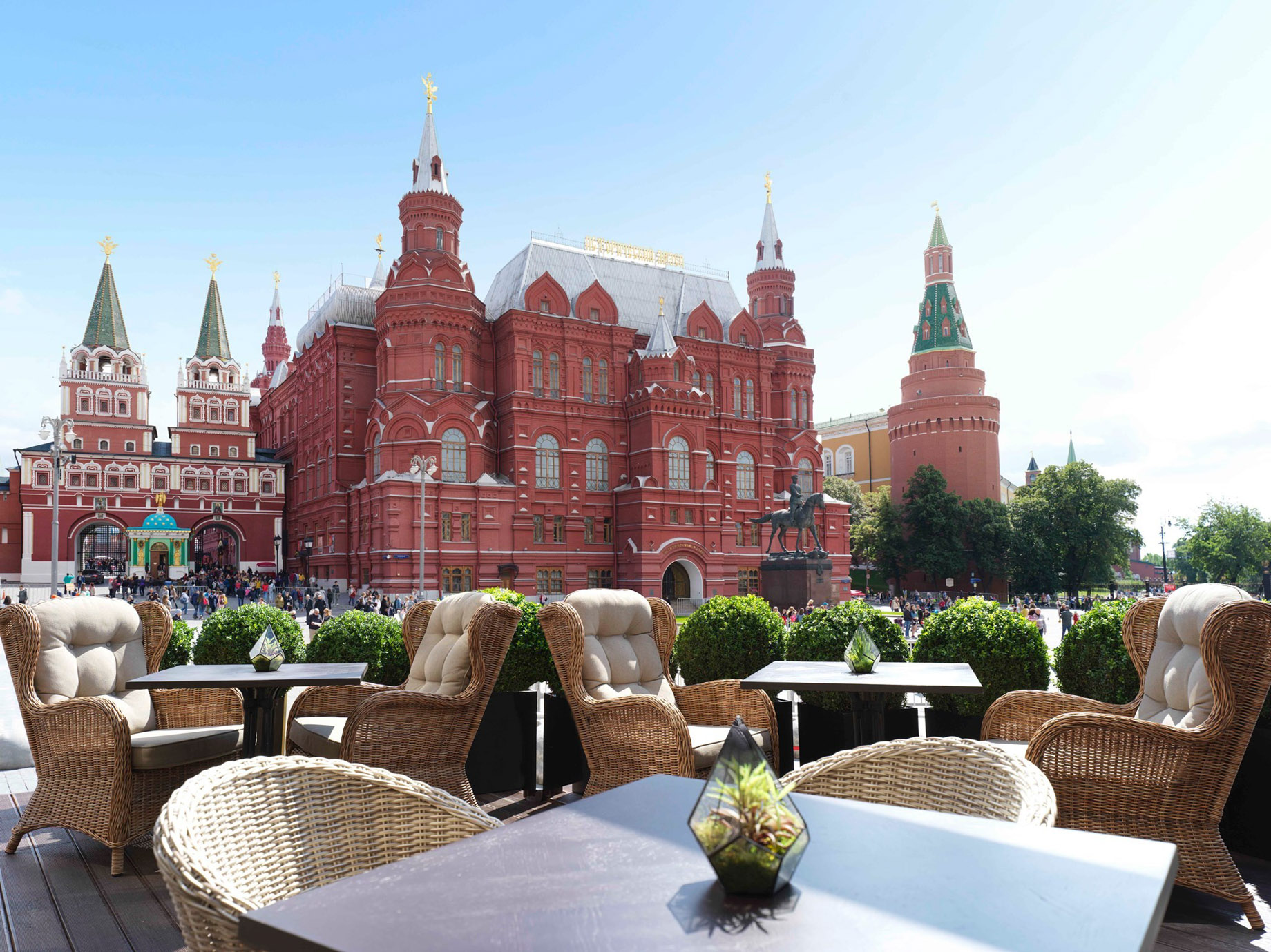 Four Seasons Hotel Moscow – Moscow, Russia – Moskovsky Bar Summer Terrace