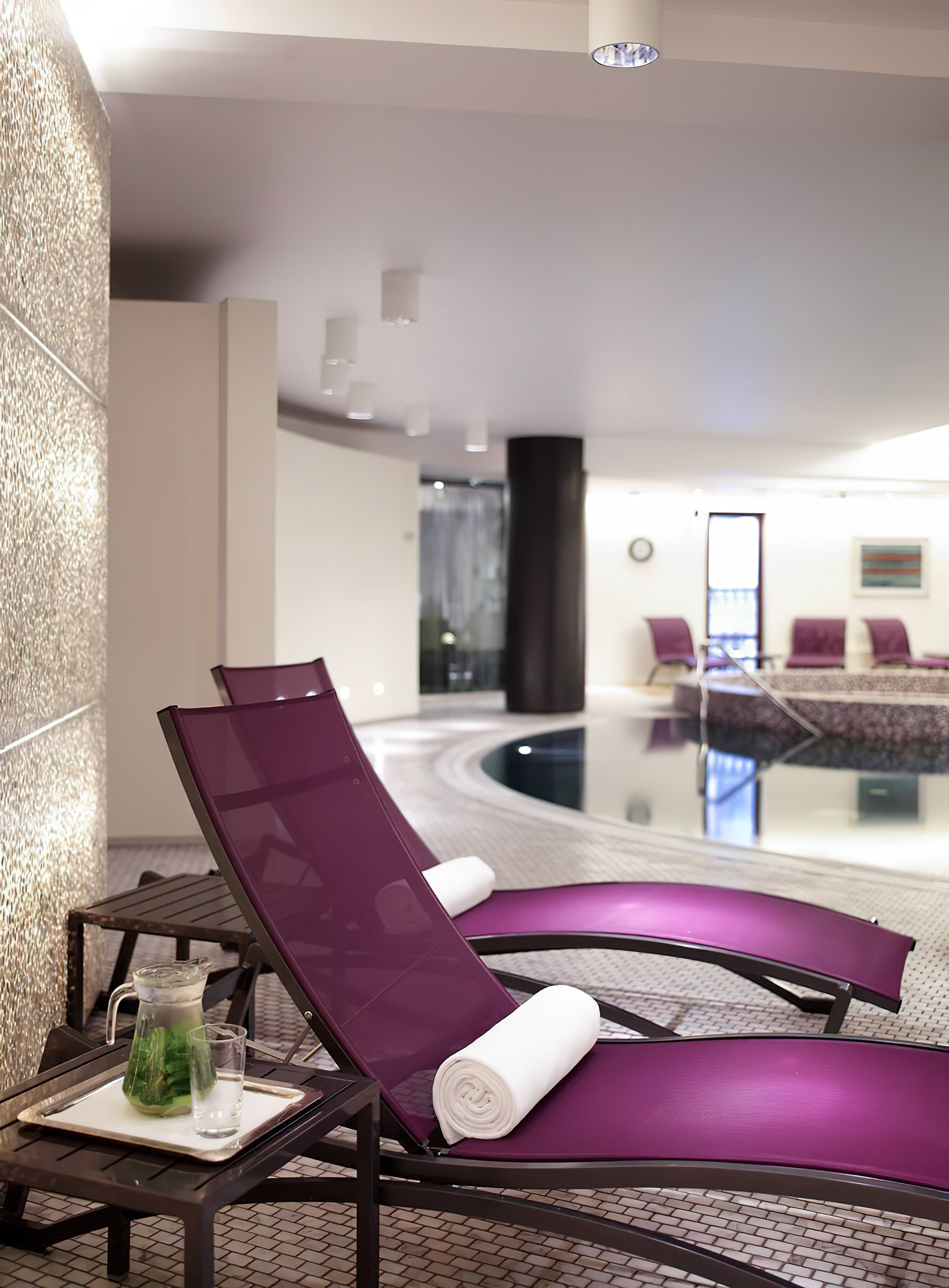Ararat Park Hyatt Moscow Hotel - Moscow, Russia - Spa & Health Club Pool Deck