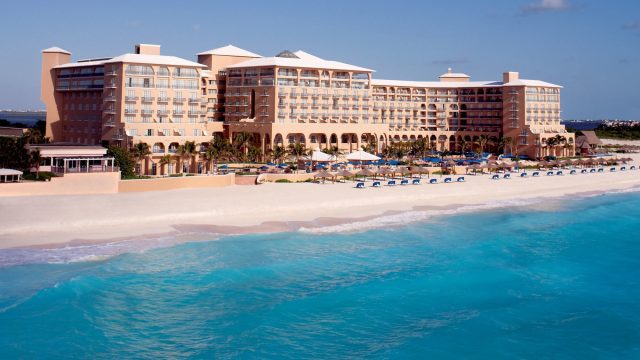 The Ritz-Carlton, Cancun Resort - Cancun, Mexico - Exterior Beach View