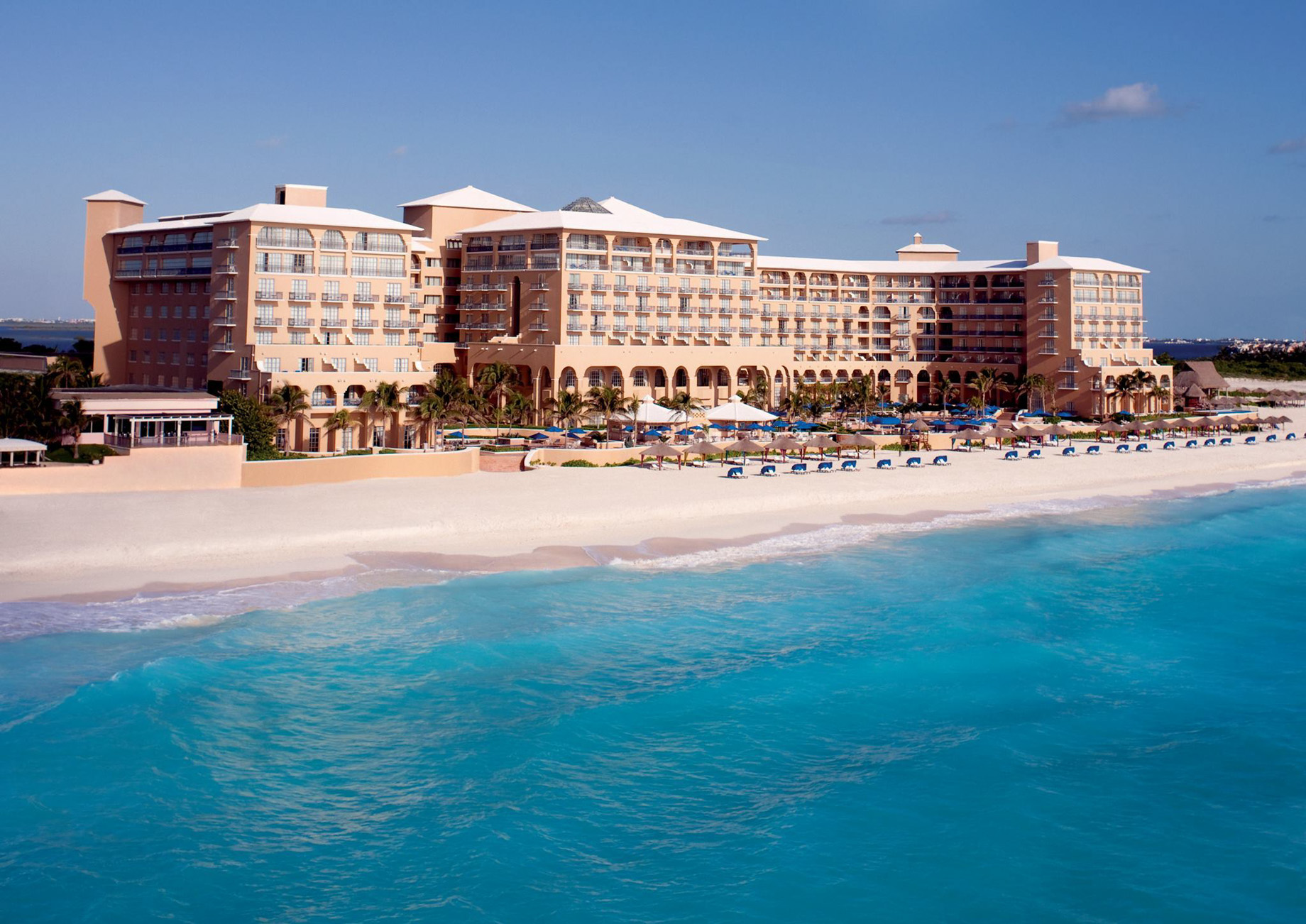 The Ritz-Carlton, Cancun Resort – Cancun, Mexico – Exterior Beach View