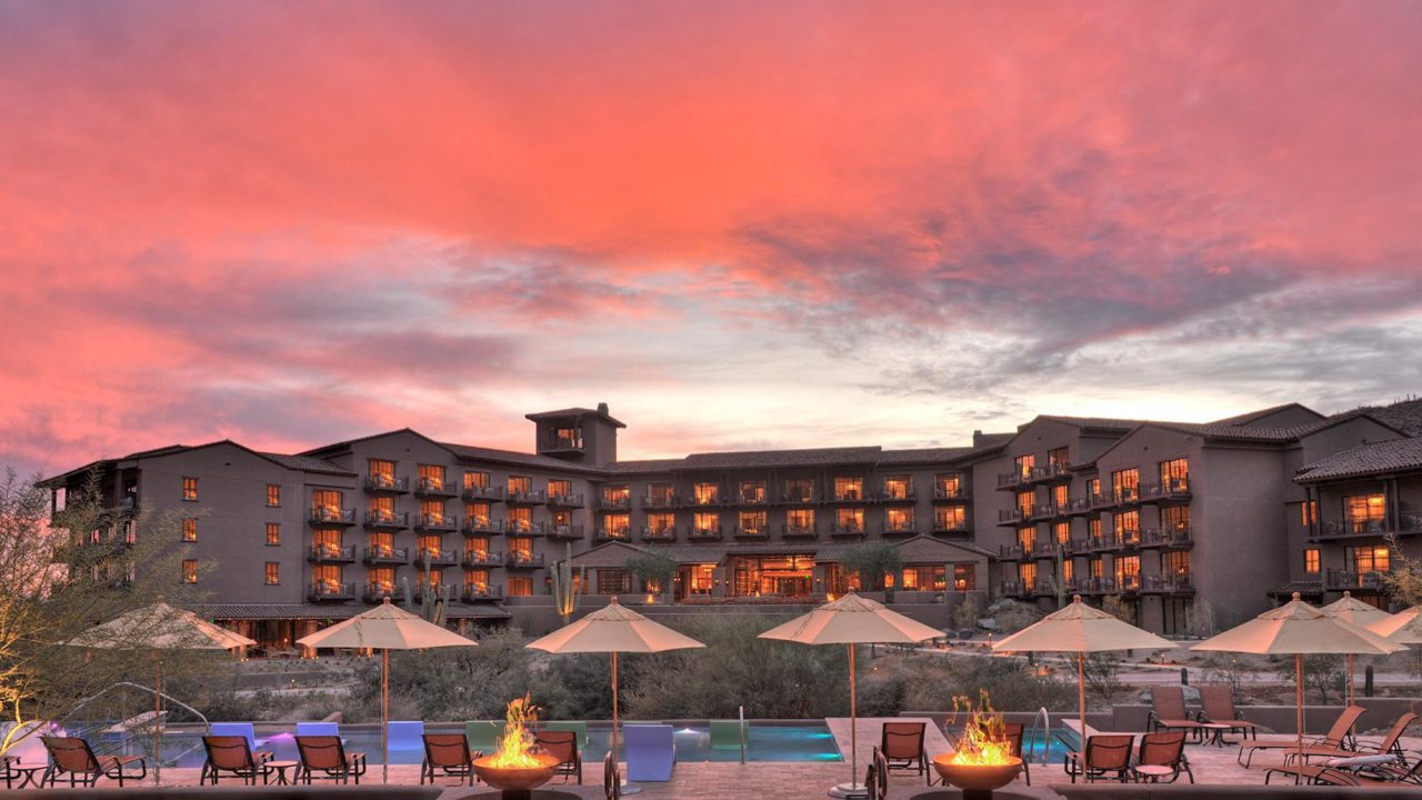 The Ritz-Carlton, Dove Mountain Resort - Marana, AZ, USA - Exterior Sunset