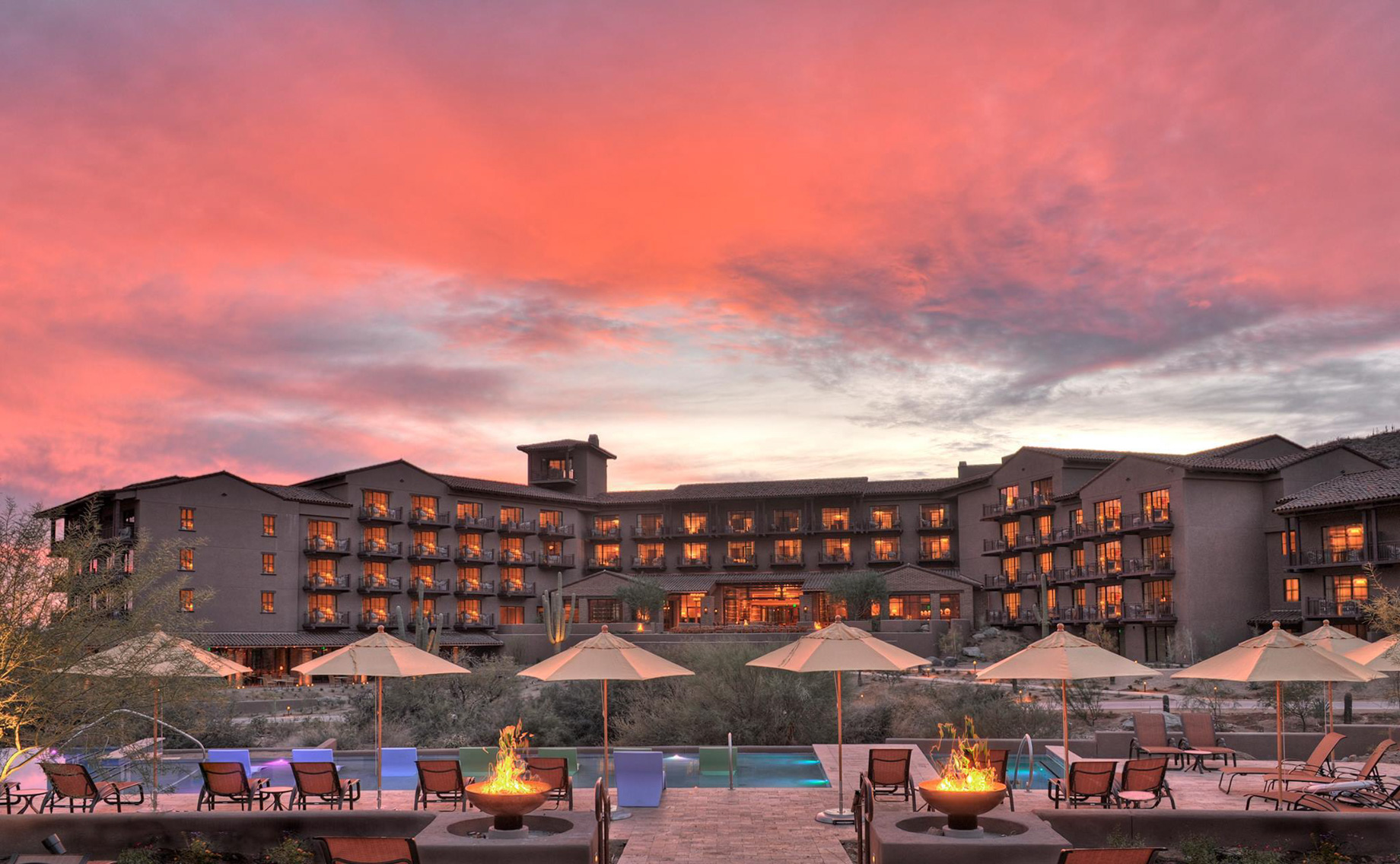 The Ritz-Carlton, Dove Mountain Resort - Marana, AZ, USA - Exterior Sunset