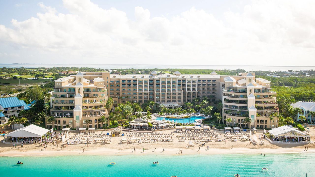 The Ritz-Carlton, Grand Cayman Resort - Seven Mile Beach, Cayman Islands - Exterior Aerial