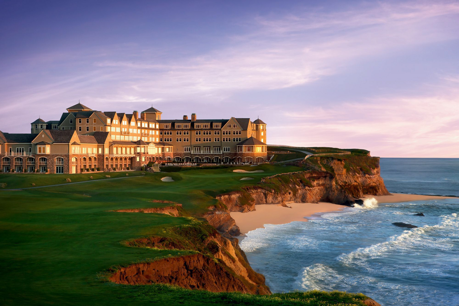 The Ritz-Carlton, Half Moon Bay Resort – Half Moon Bay, CA, USA – Hotel Exterior Ocean View