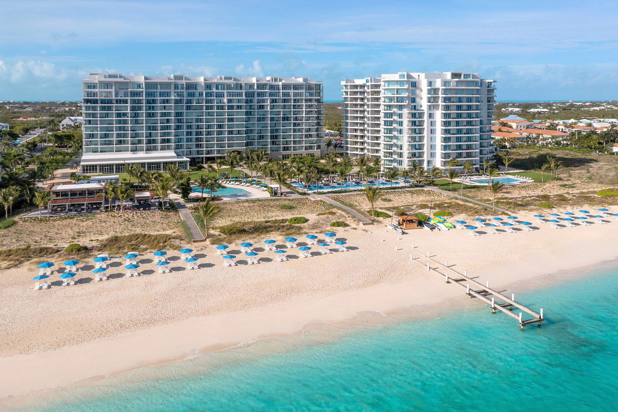 The Ritz-Carlton, Turks & Caicos Resort – Providenciales, Turks and Caicos Islands – Exterior Aerial View