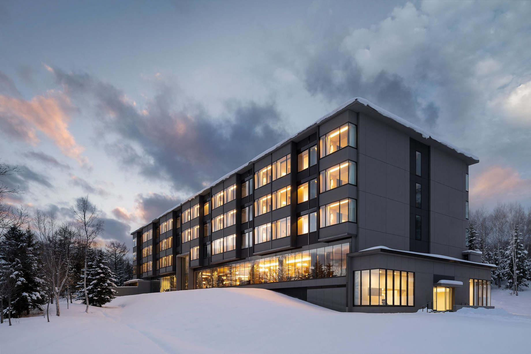 Higashiyama Niseko Village, A Ritz-Carlton Reserve Hotel – Hokkaido, Japan – Winter Exterior