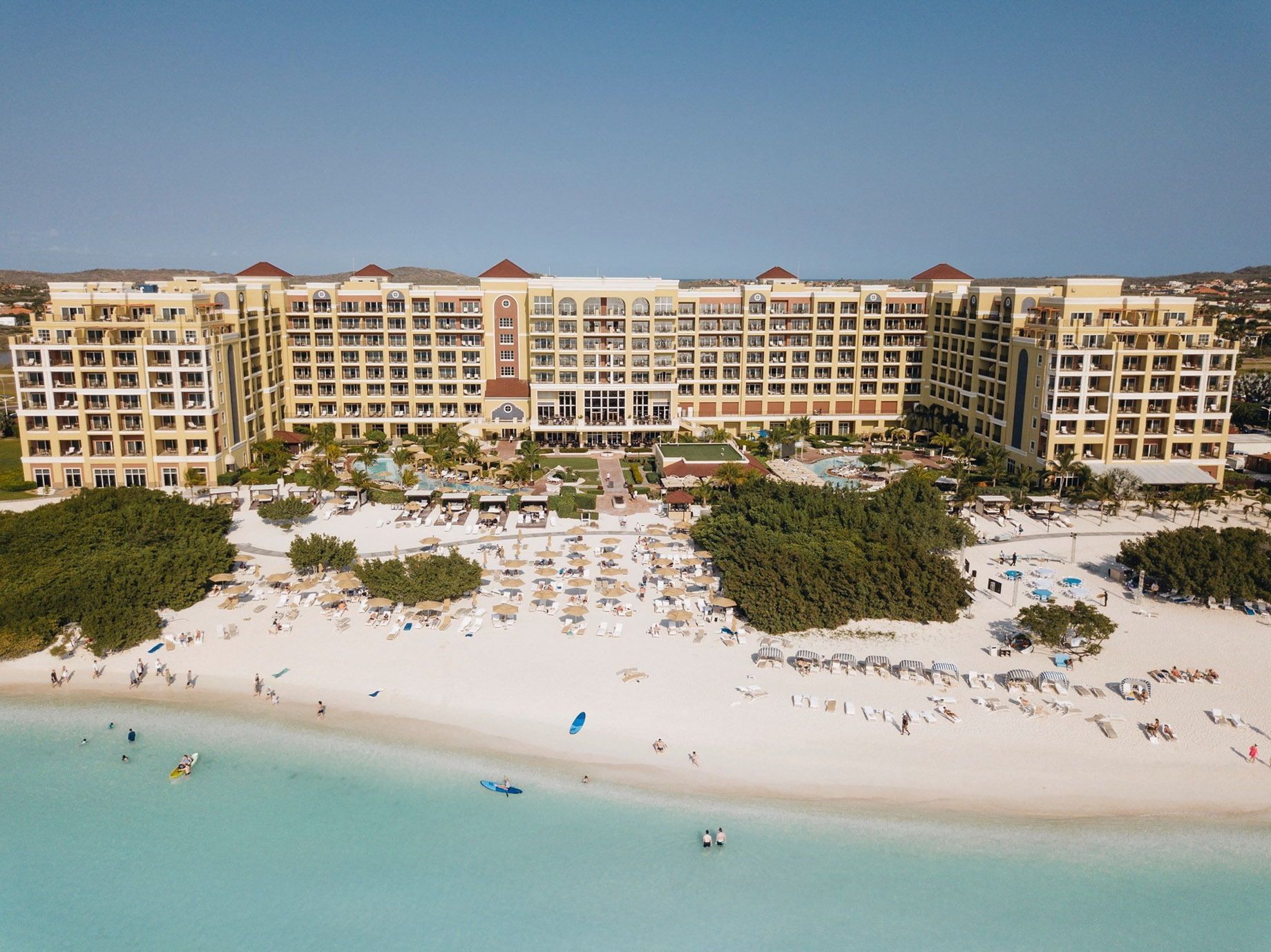 The Ritz-Carlton, Aruba Resort – Palm Beach, Aruba – Exterior Aerial Property View