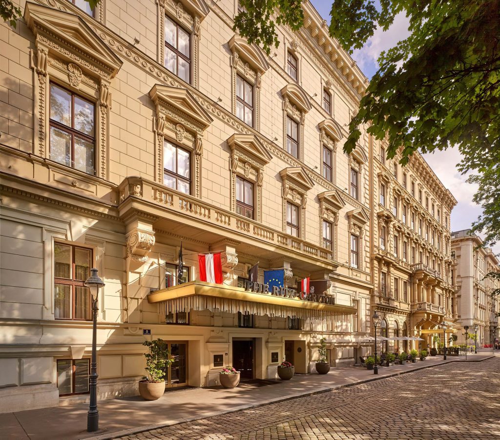 The Ritz-Carlton, Vienna Hotel - Vienna, Austria - Front Entrance