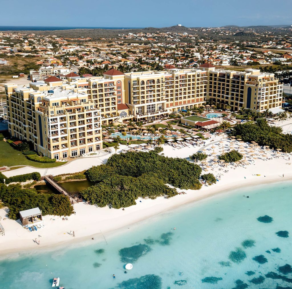 The Ritz-Carlton, Aruba Resort - Palm Beach, Aruba - Exterior Aerial Property View