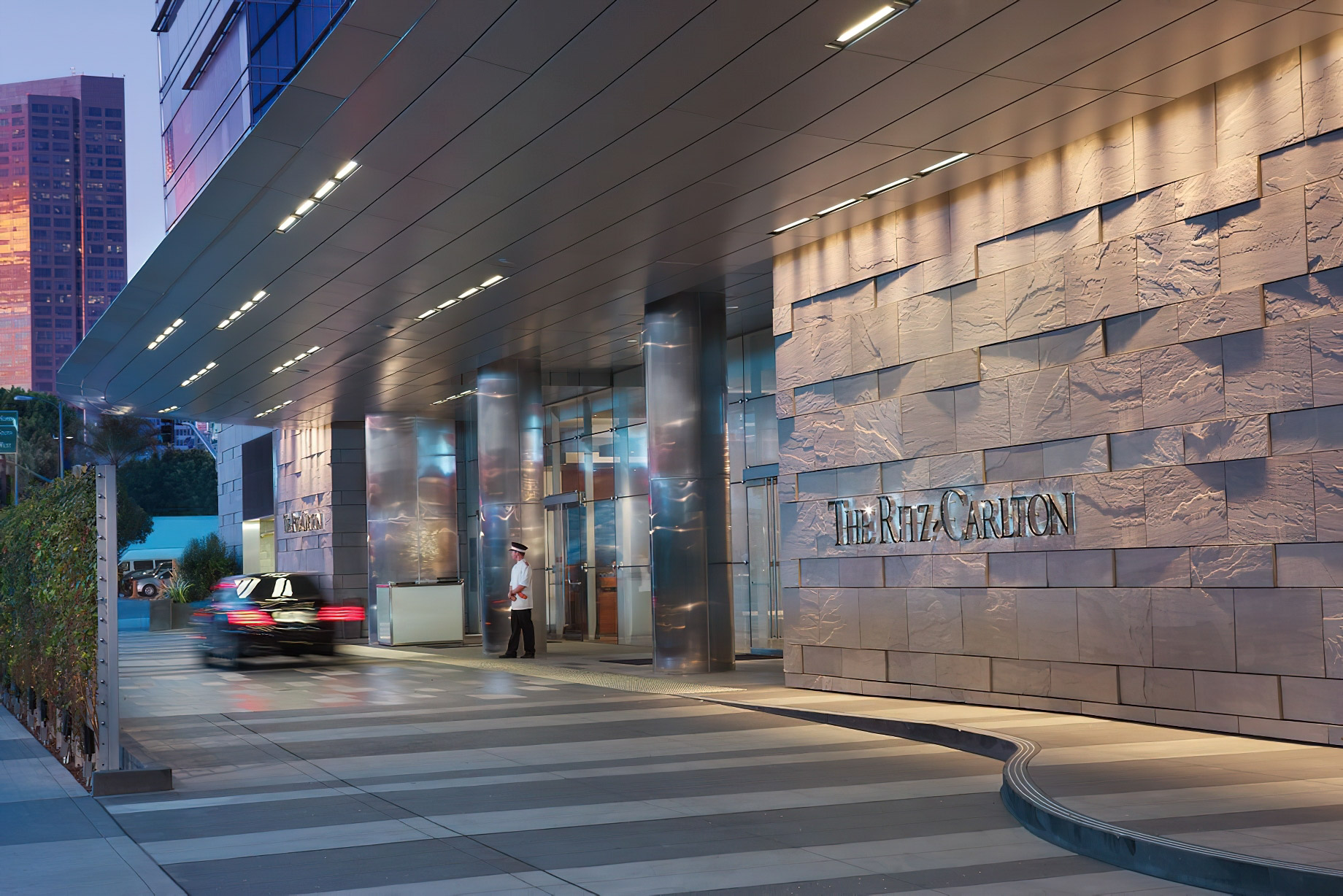 The Ritz-Carlton, Los Angeles L.A. Live Hotel – Los Angeles, CA, USA – Arrival