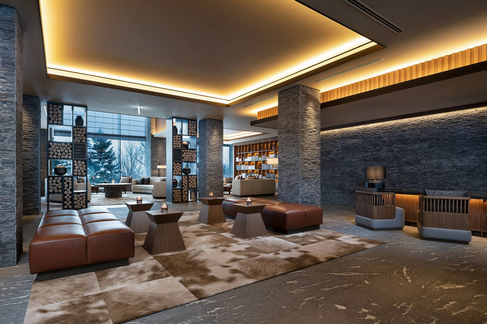 Higashiyama Niseko Village, A Ritz-Carlton Reserve Hotel – Hokkaido, Japan – Lobby Lounge