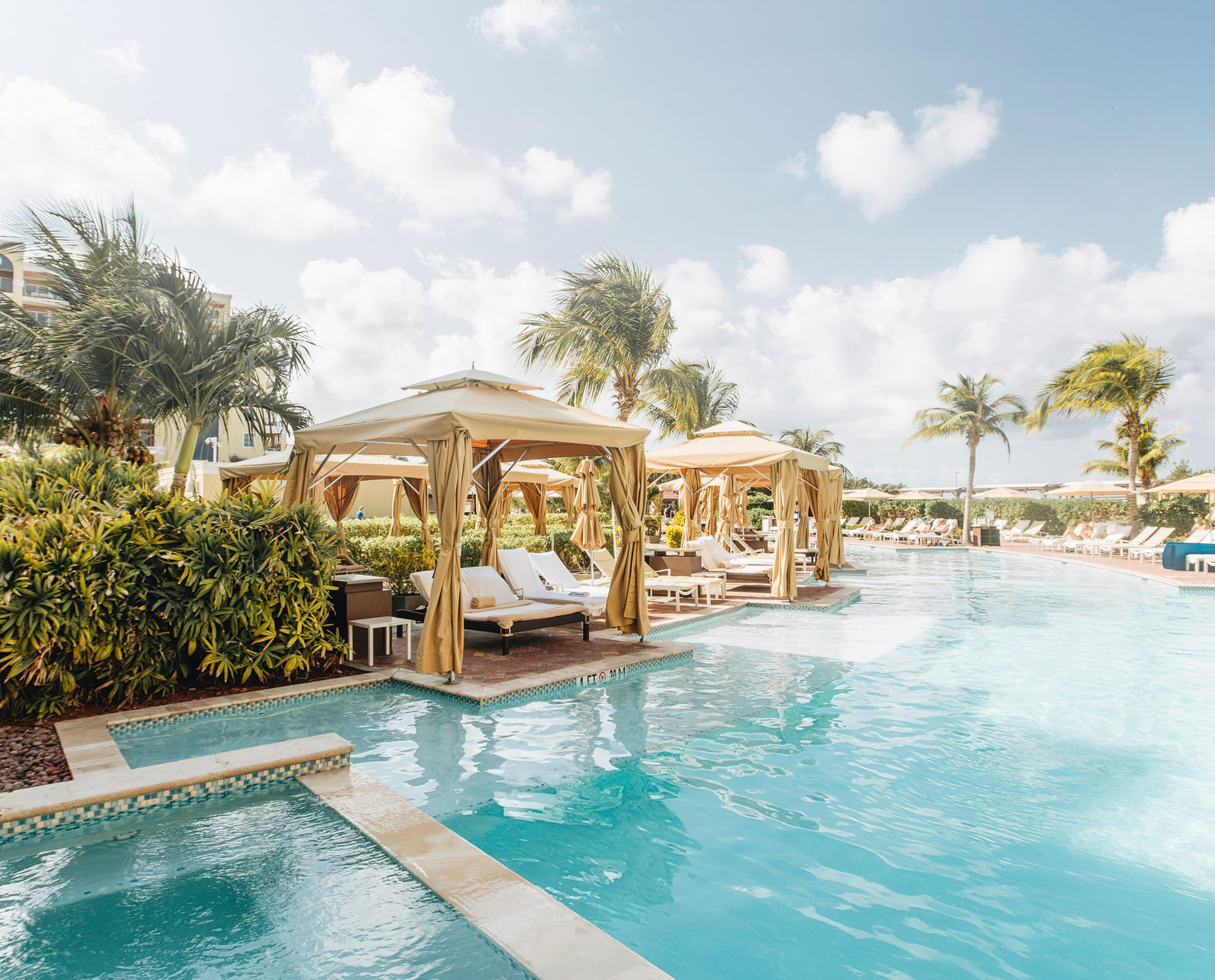 The Ritz-Carlton, Aruba Resort - Palm Beach, Aruba - Pool Cabanas