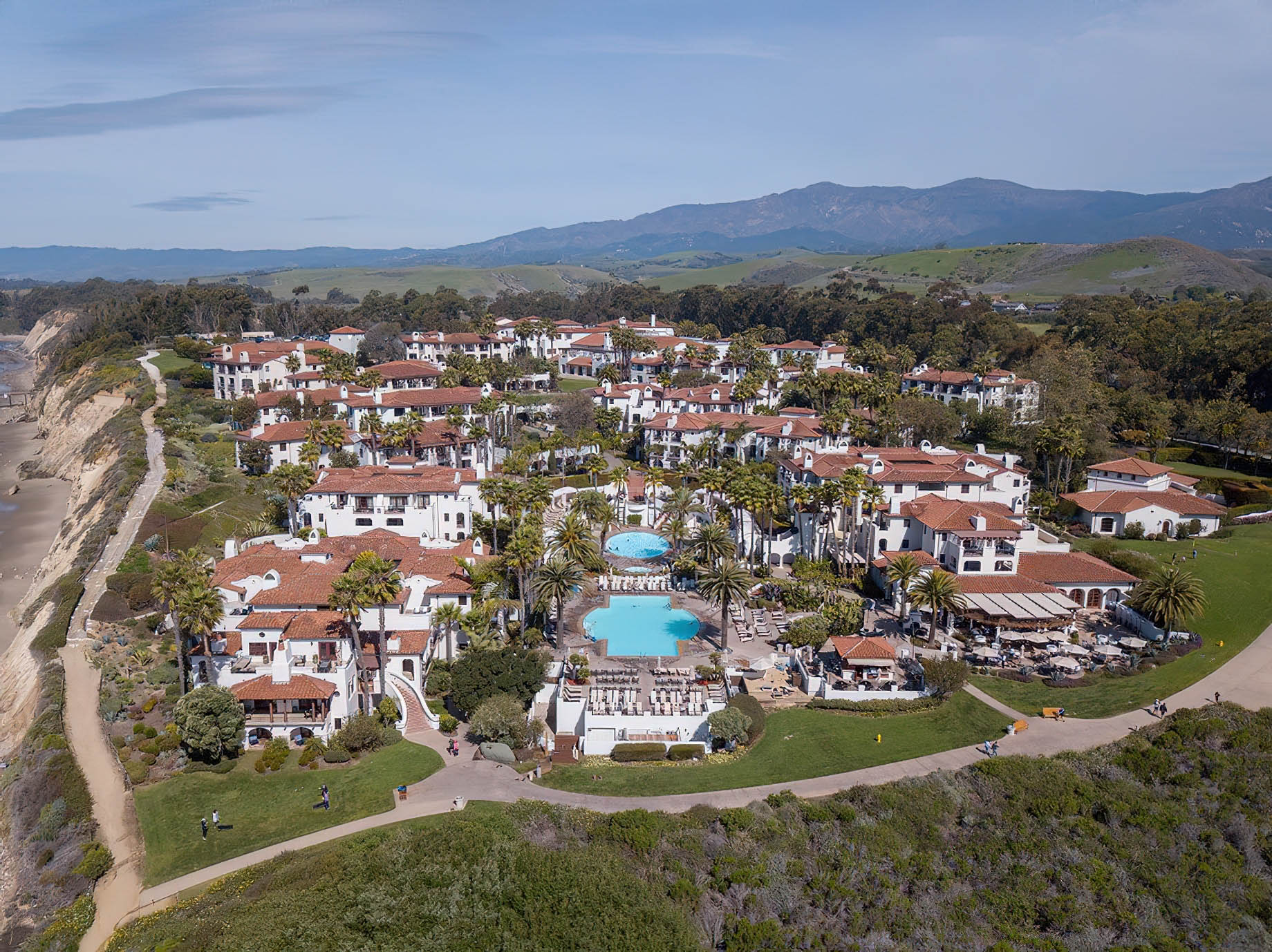 The Ritz-Carlton Bacara, Santa Barbara Resort – Santa Barbara, CA, USA – Resort Aerial View