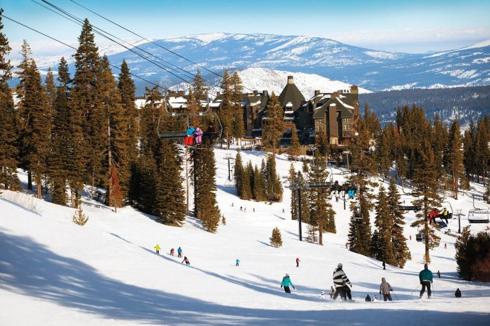 The Ritz-Carlton, Lake Tahoe Resort - Truckee, CA, USA - Winter Ski Lift
