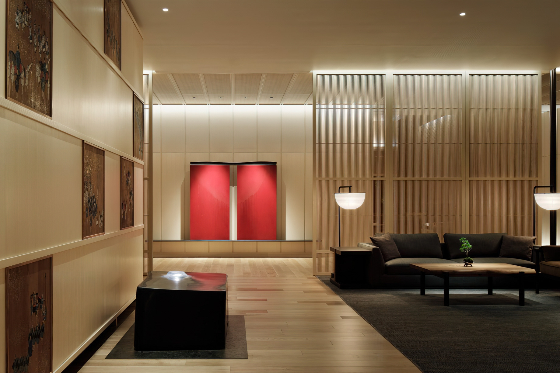 The Ritz-Carlton, Nikko Hotel - Nikko Tochigi, Japan - Arrival Lobby