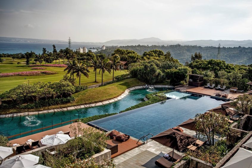 The Ritz-Carlton, Okinawa Hotel - Okinawa, Japan - Exterior Pool View